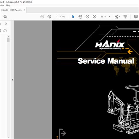 hanix tractor manual pdf